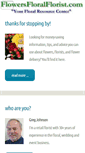 Mobile Screenshot of flowersfloralflorist.com